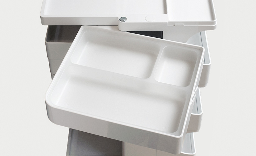 ボビーワゴン 4段4トレイ / ホワイトB-Line（ビーライン） | 公式通販