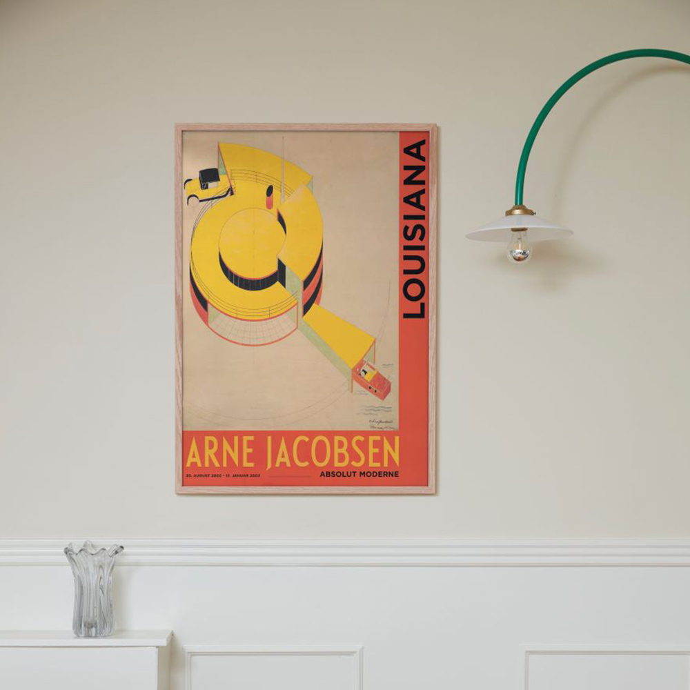 ルイジアナ近代美術館ポスター / Homage to the square - yellow