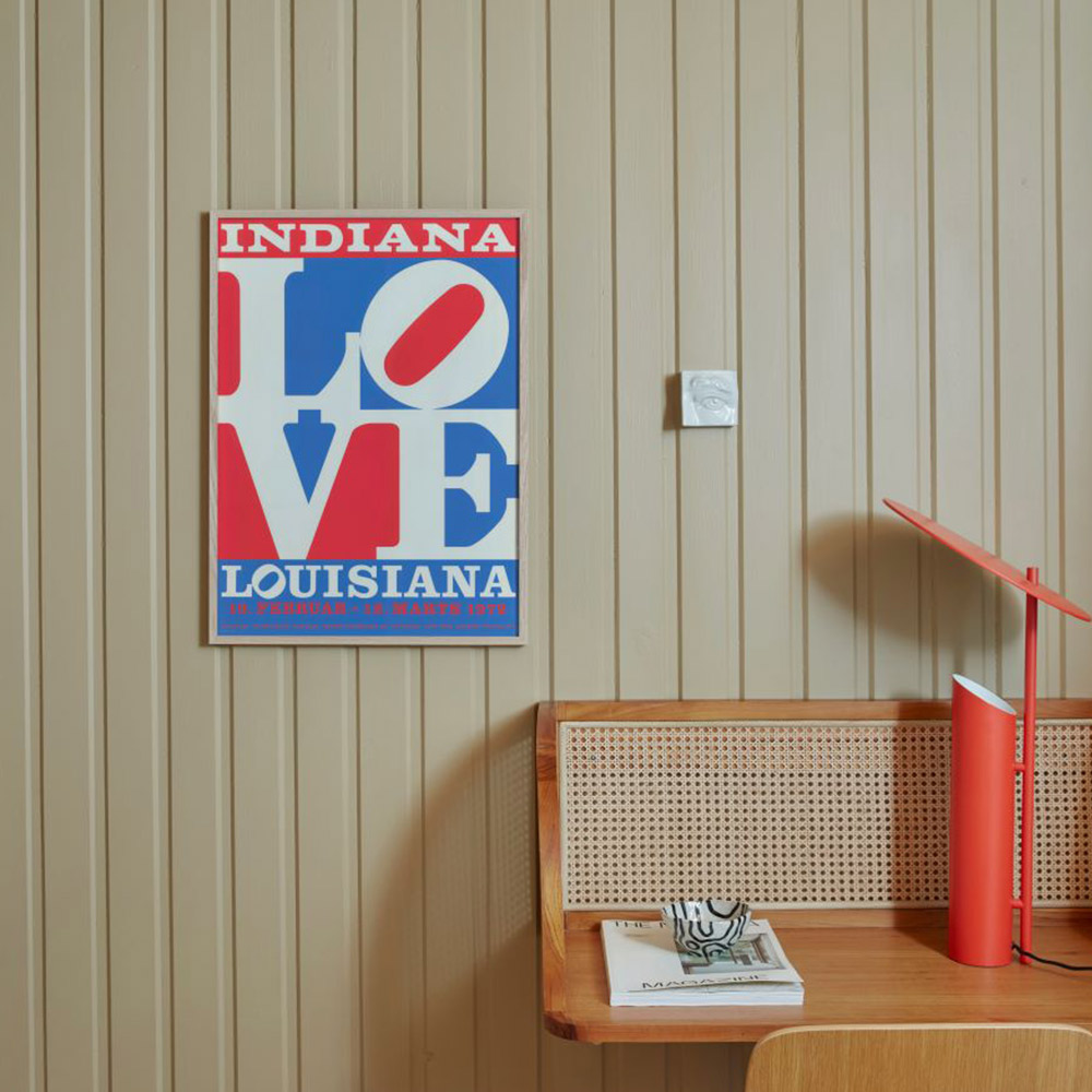 ルイジアナ近代美術館ポスター / Homage to the square - yellow