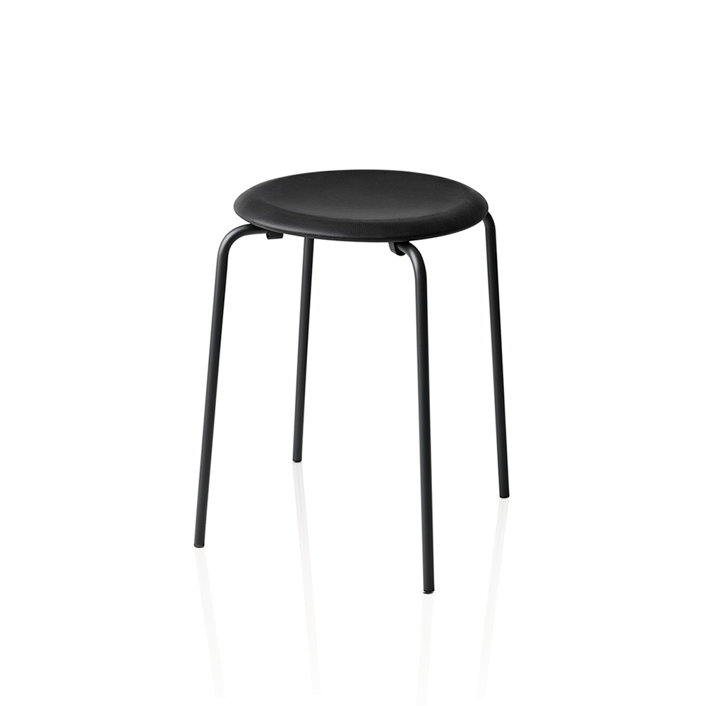 ドットスツール / インテンスレザー ブラックFRITZ HANSEN（フリッツ