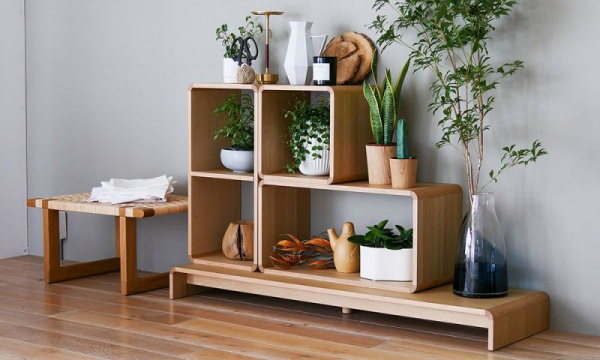 収納ボックス W700 仕切り付き日進木工（にっしんもっこう） | 公式