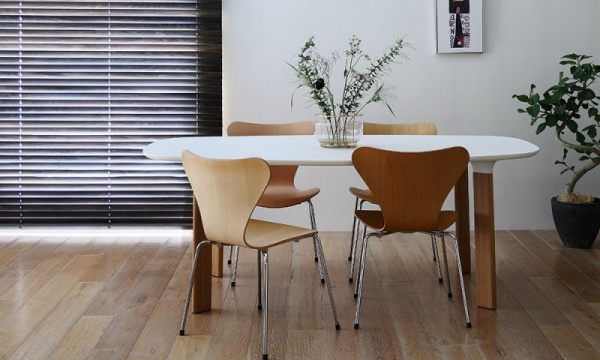 セブンチェア 3107 / ナチュラルウッド ビーチ / クローム脚FRITZ