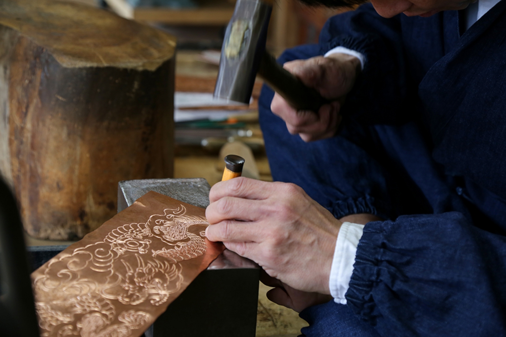 彫金手打金具紹介サイト | 仙台箪笥専門店 欅（けやき）産業株式会社