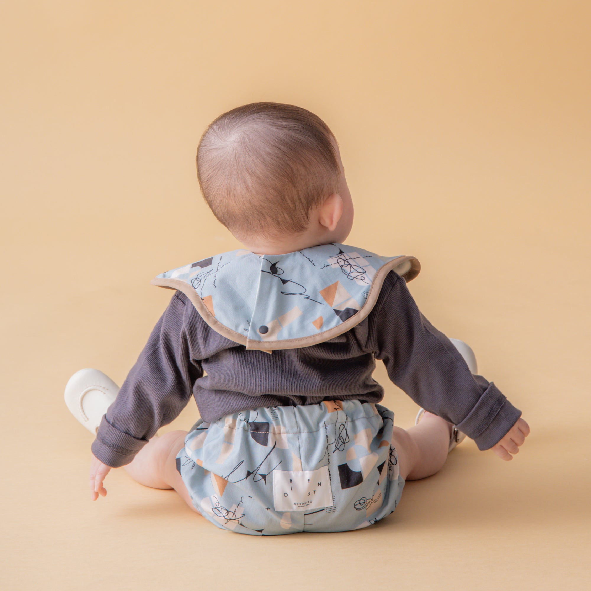 WEB限定】つみきベビーセット ☆スタイ+選べるブルマ - senobito