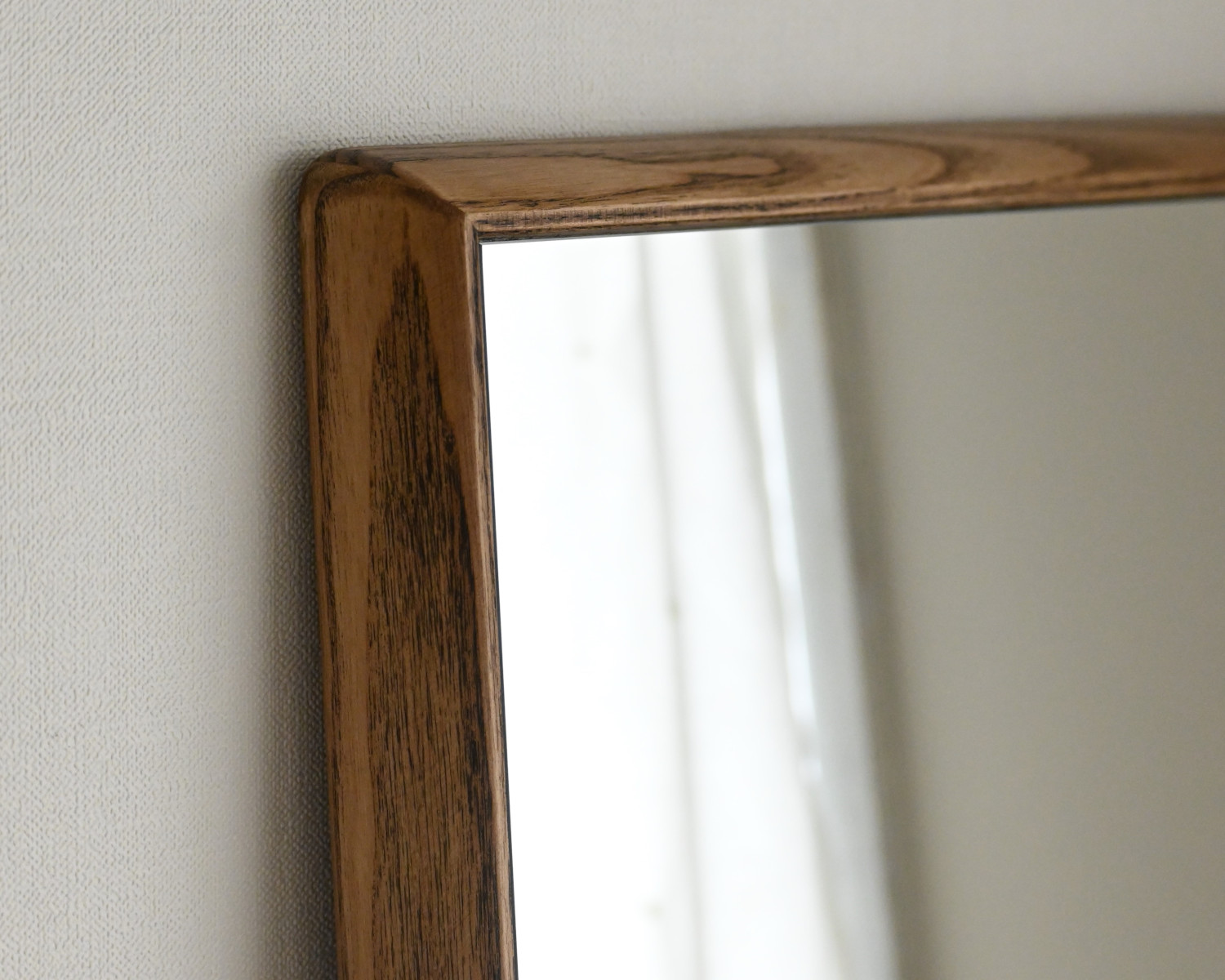 ステラ ウォールミラー ホワイトアッシュ W44×155 壁掛け 全身 鏡