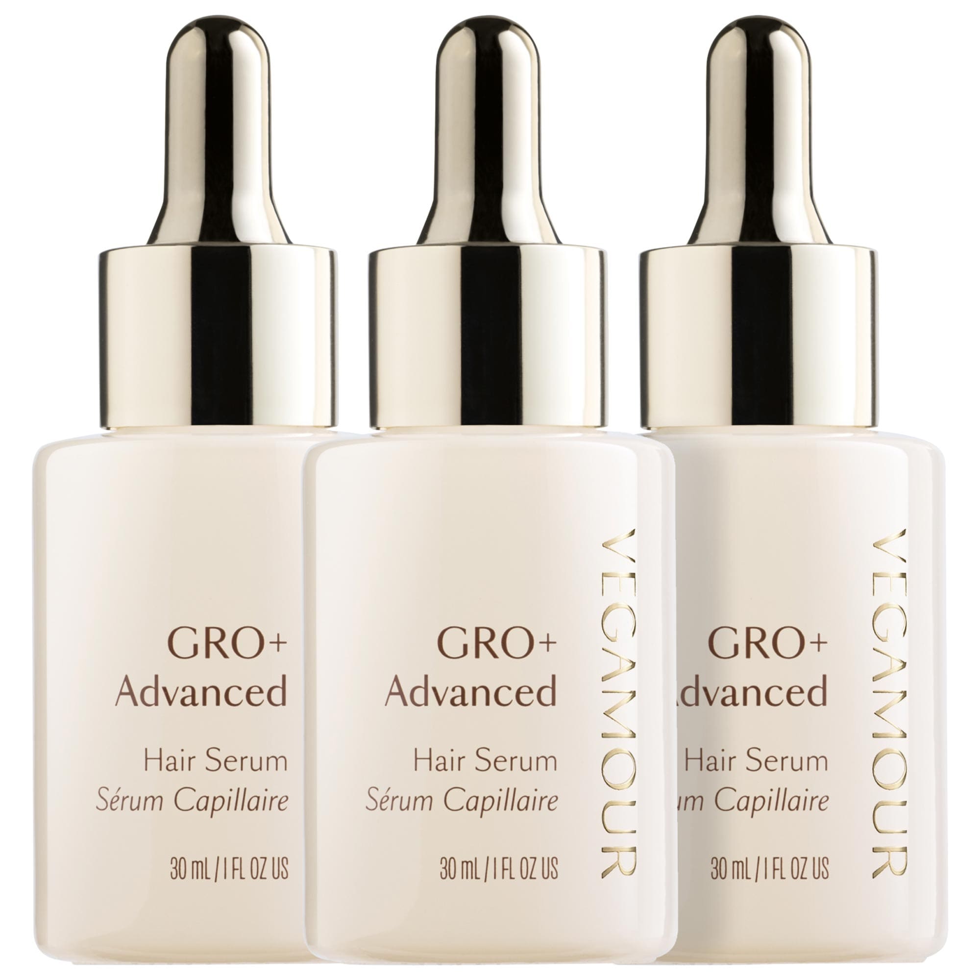 GRO+ Advanced Hair Serum Trio Set for Thinning Hair for Thinning