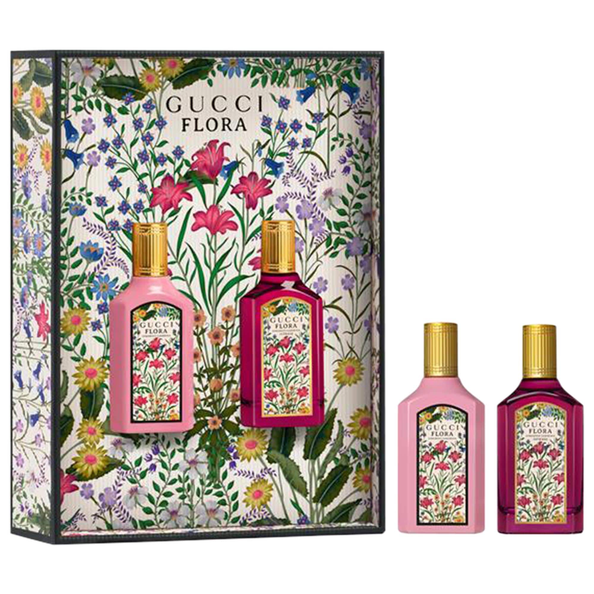 Mini Duo Floral Gorgeous Gardenia Perfume Gift Set - Gucci | Sephora