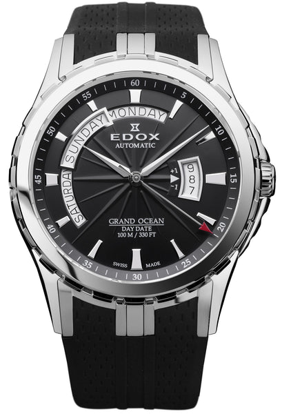Edox Grand Ocean Day Date 83006 3 NIN - SeriousWatches.com