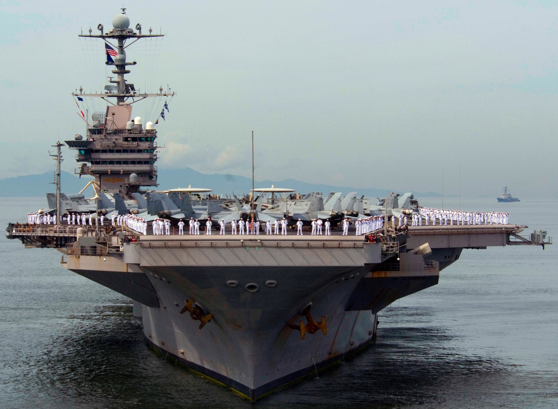 CVN-73 USS George Washington Nimitz class Aircraft Carrier 2