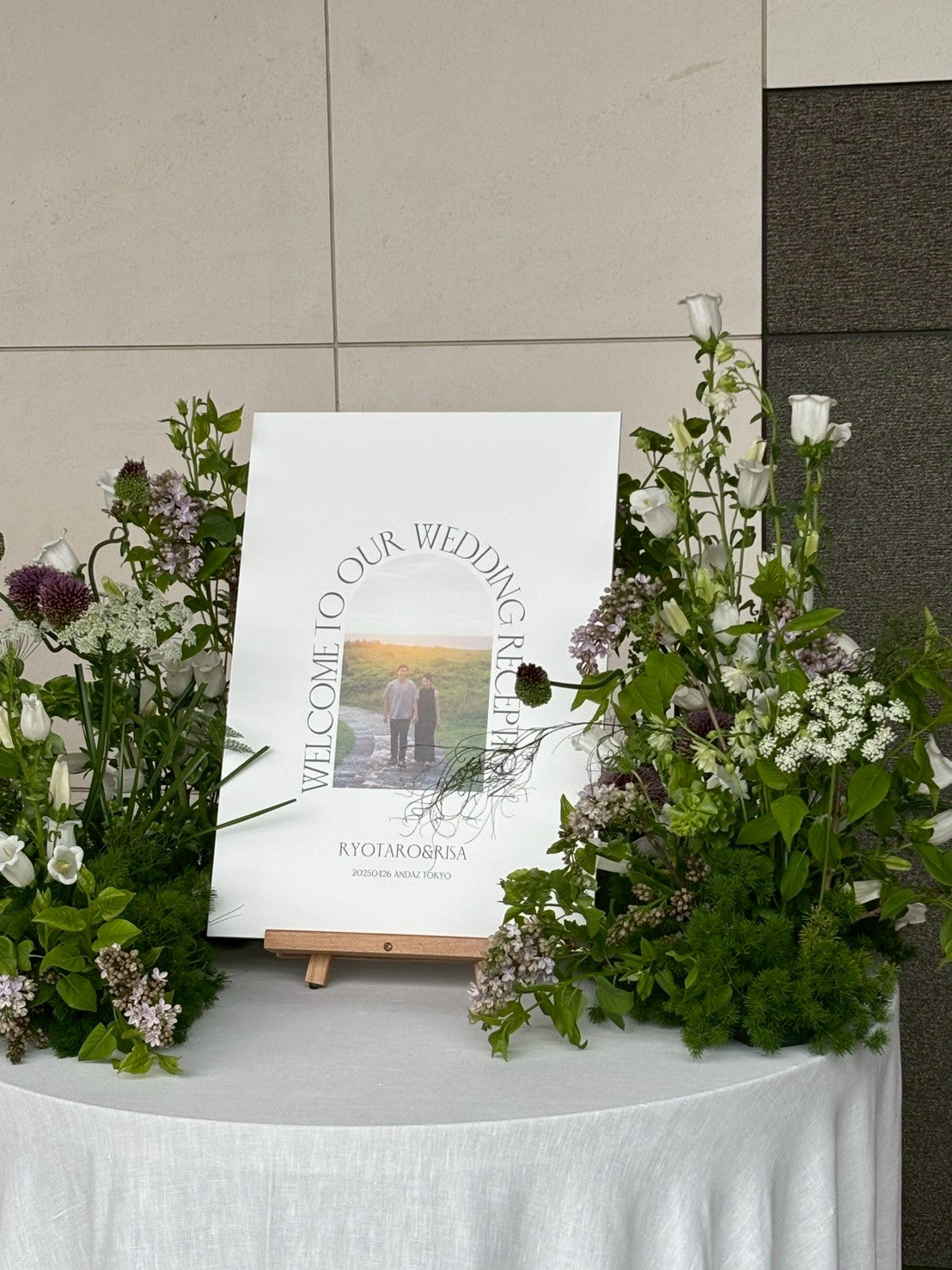 Photo Panel Welcome board | フォトパネルウェルカムボード