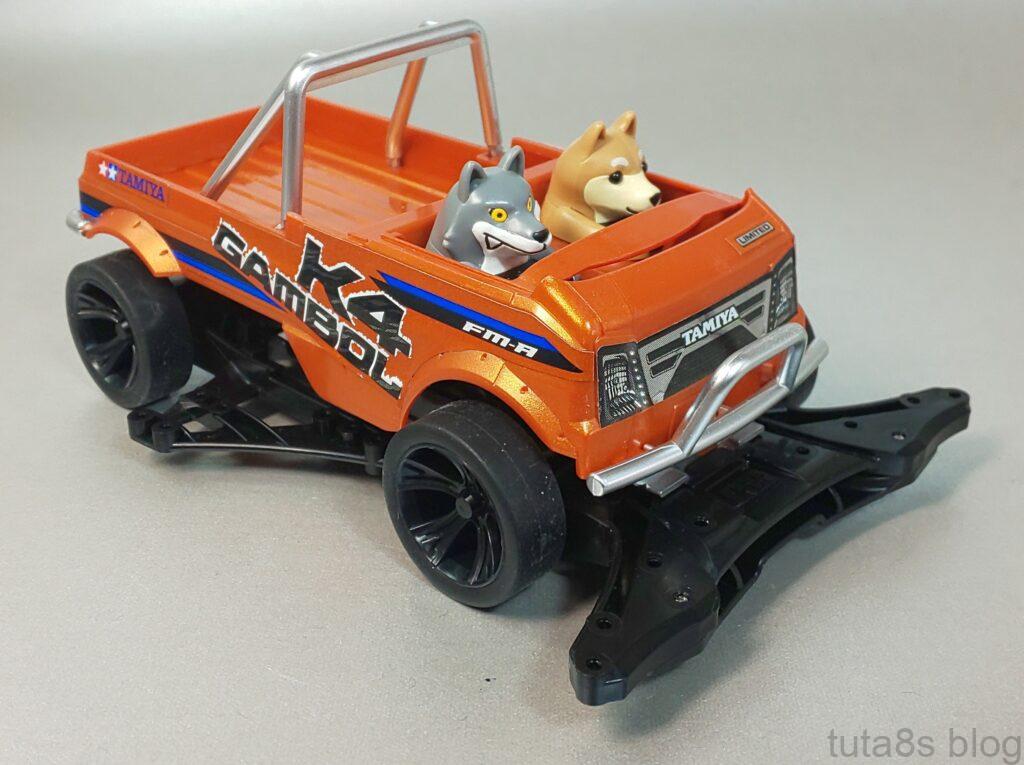 K4ギャンボー｣カッコいい軽トラのミニ四駆登場！！