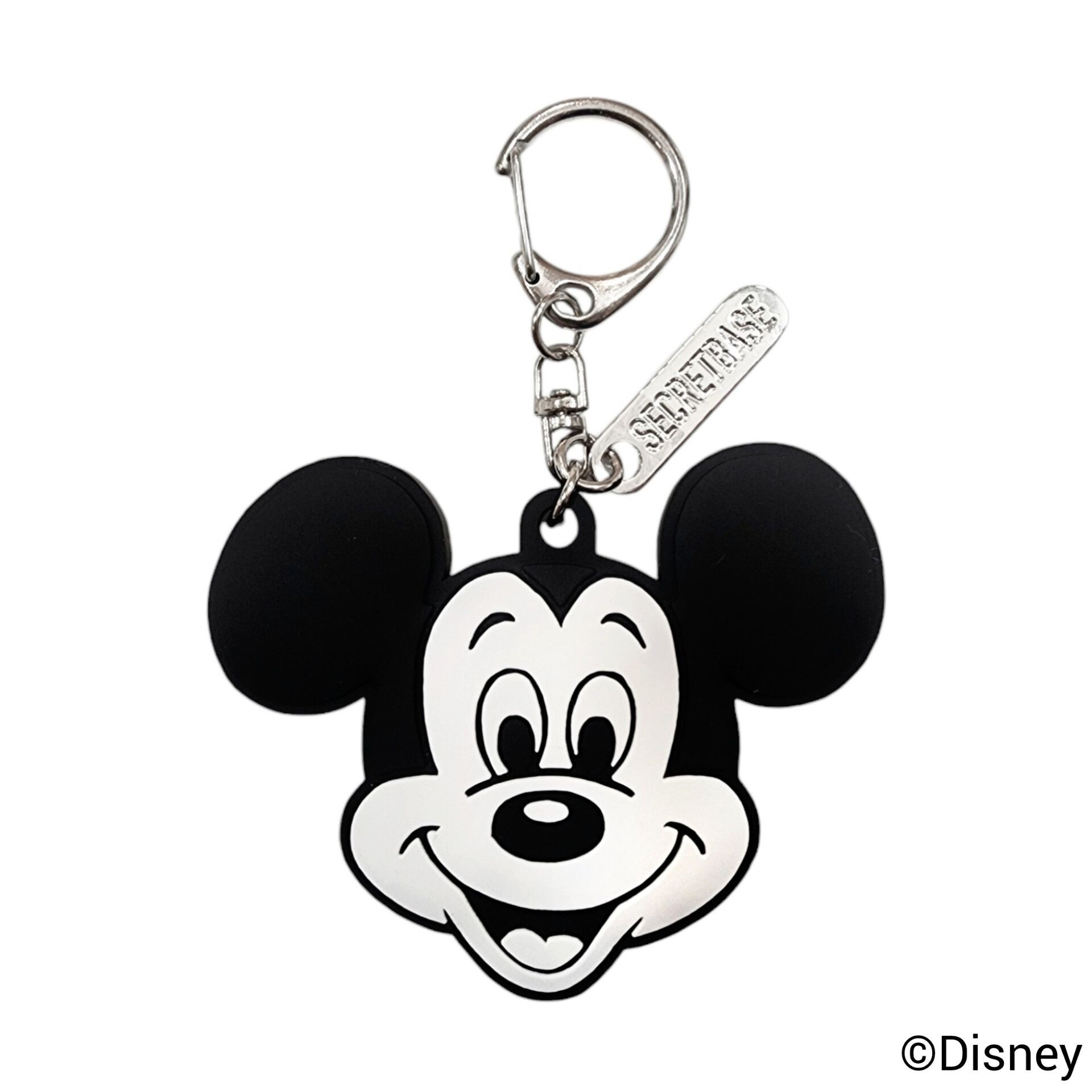 MICKEY MOUSE / FACE RUBBER KEY HOLDER - SECRET BASE ONLINE STORE