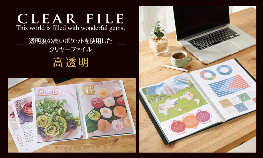 クリヤーファイル〈高透明〉 – セキセイ株式会社