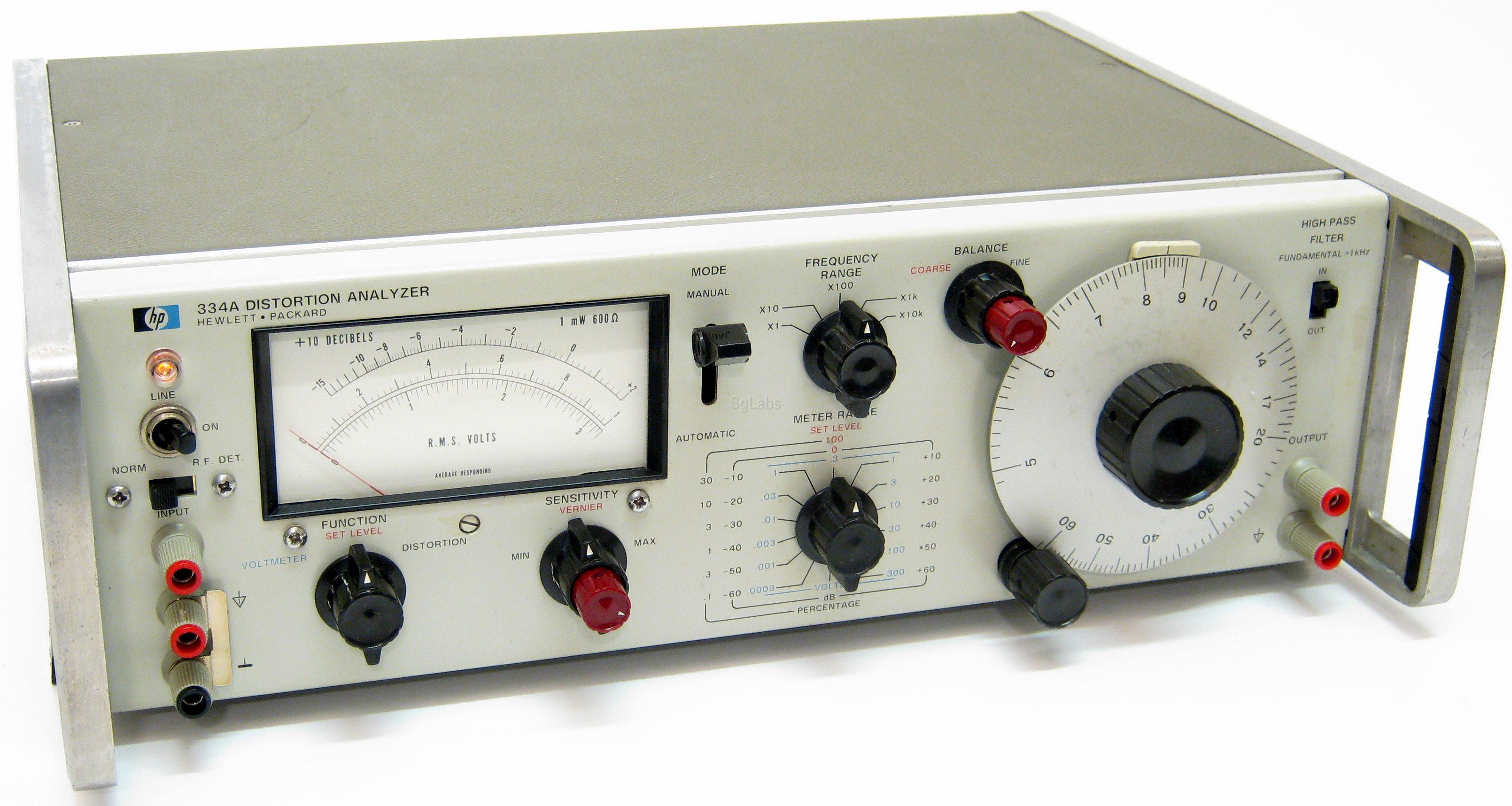 HP Agilent Keysight, 334A