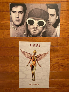 Nirvana - In Utero 30th Anniversary - Double Sided Promo Poster