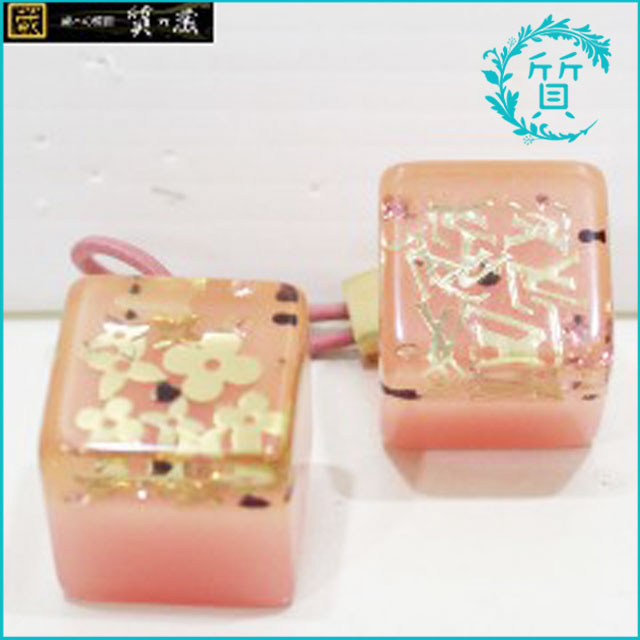 買取価格】ルイヴィトンのヘアキューブ・ヘアゴム！クリアピンク ｜ 質