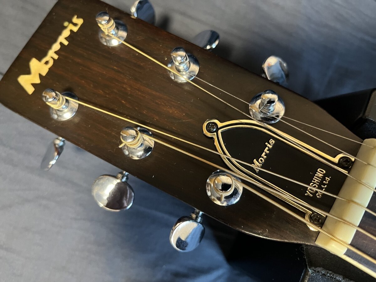 1972年製芳野楽器からモーリス楽器製造へ移行期のモーリスW-25 - 富山