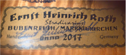 E.H.ロート | 下倉バイオリン 弦楽器専門店