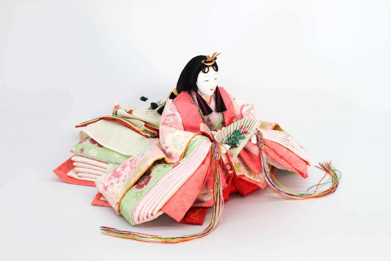京十番 高倉雛 牡丹 オ－ガンジ－ | 人形の島田