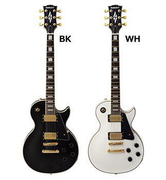BUSKER'S レスポールタイプ エレキギター ホワイト BUSKER'S BLC300