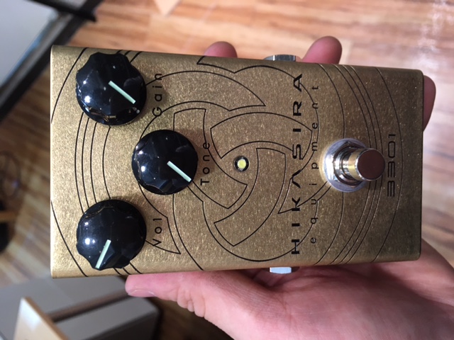 超極上のドライブペダル、HIKASIRA equipmentの3301“True Drive”入荷