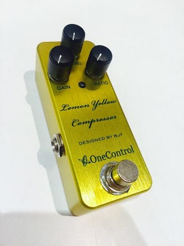 エフェクター】One Controlから、コスパの高いナチュラル系コンプ入荷