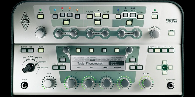 アンプ】話題のプロファイリングアンプKEMPER Profiling Power Head