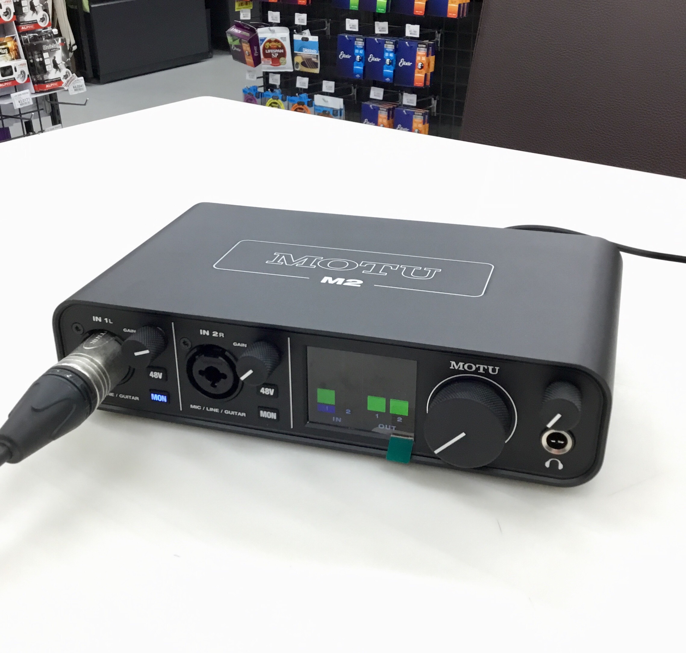 MOTUより新製品「M2」オーディオインターフェイス入荷しました！簡易
