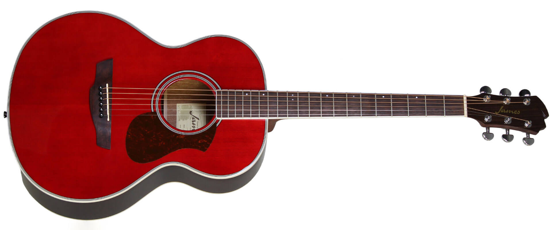 James J-300A TRD(トランスルーセント・レッド) アコースティック