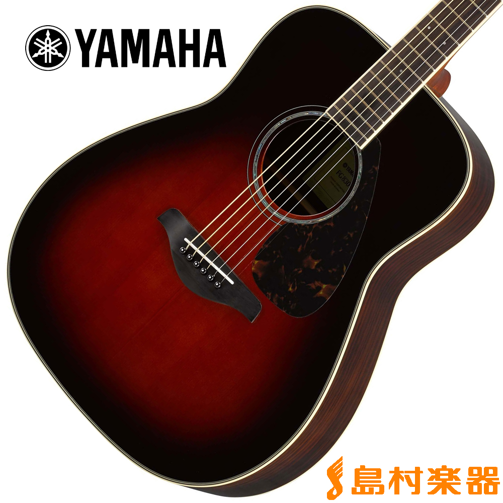 YAMAHA FG830 TBS(タバコブラウンサンバースト) アコースティック