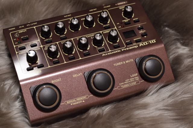 新製品入荷】BOSS / AD-10 ～ライブでのエレクトリック