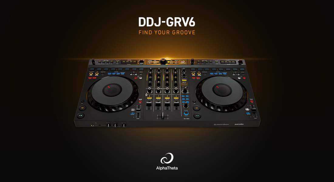 AlphaTheta DDJ-GRV6 | DJコントローラー｜島村楽器 マークイズ福岡