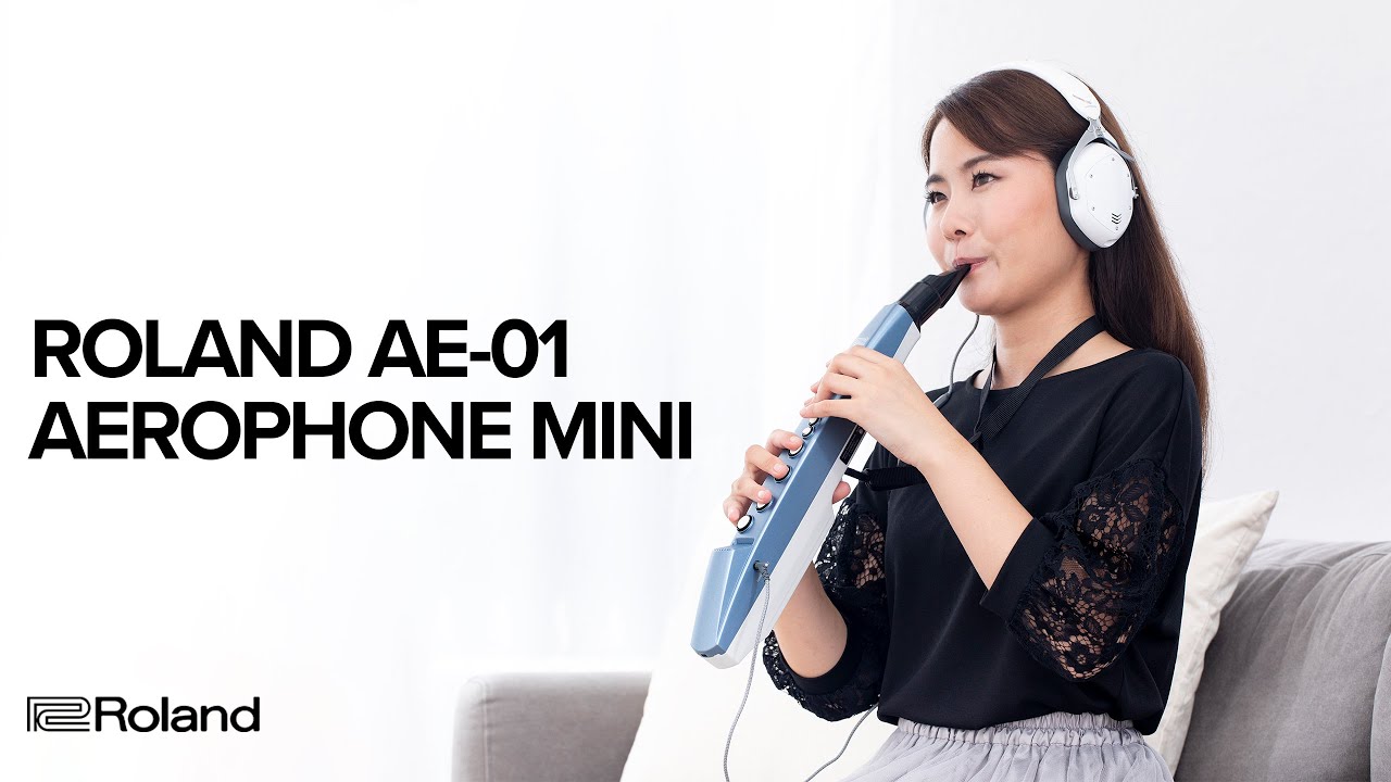 Roland新製品】エアロフォンに新シリーズ「 Aerophone mini～AE-01