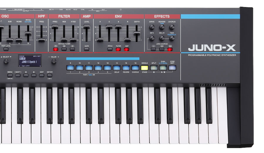 JUNO-X】Roland シンセサイザー新製品登場！｜島村楽器 川崎ルフロン店