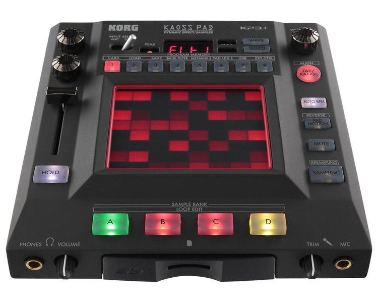入荷情報】KORG / KAOSS PAD KP3+ Effect & Sampler｜島村楽器 金沢