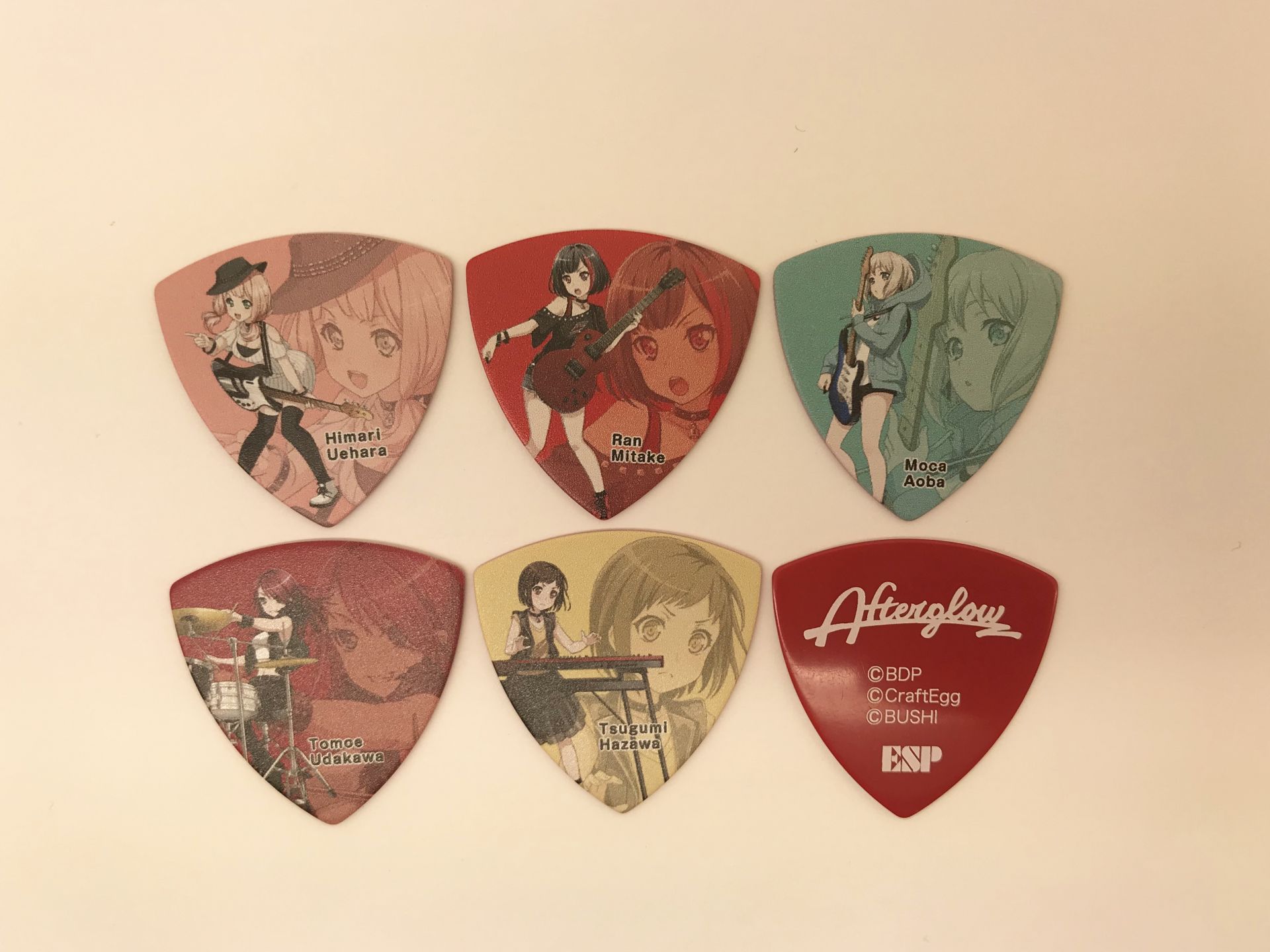 値下げ】バンドリ! 愛美 3rdライブ限定ピック 値下げ】バンドリ!愛美