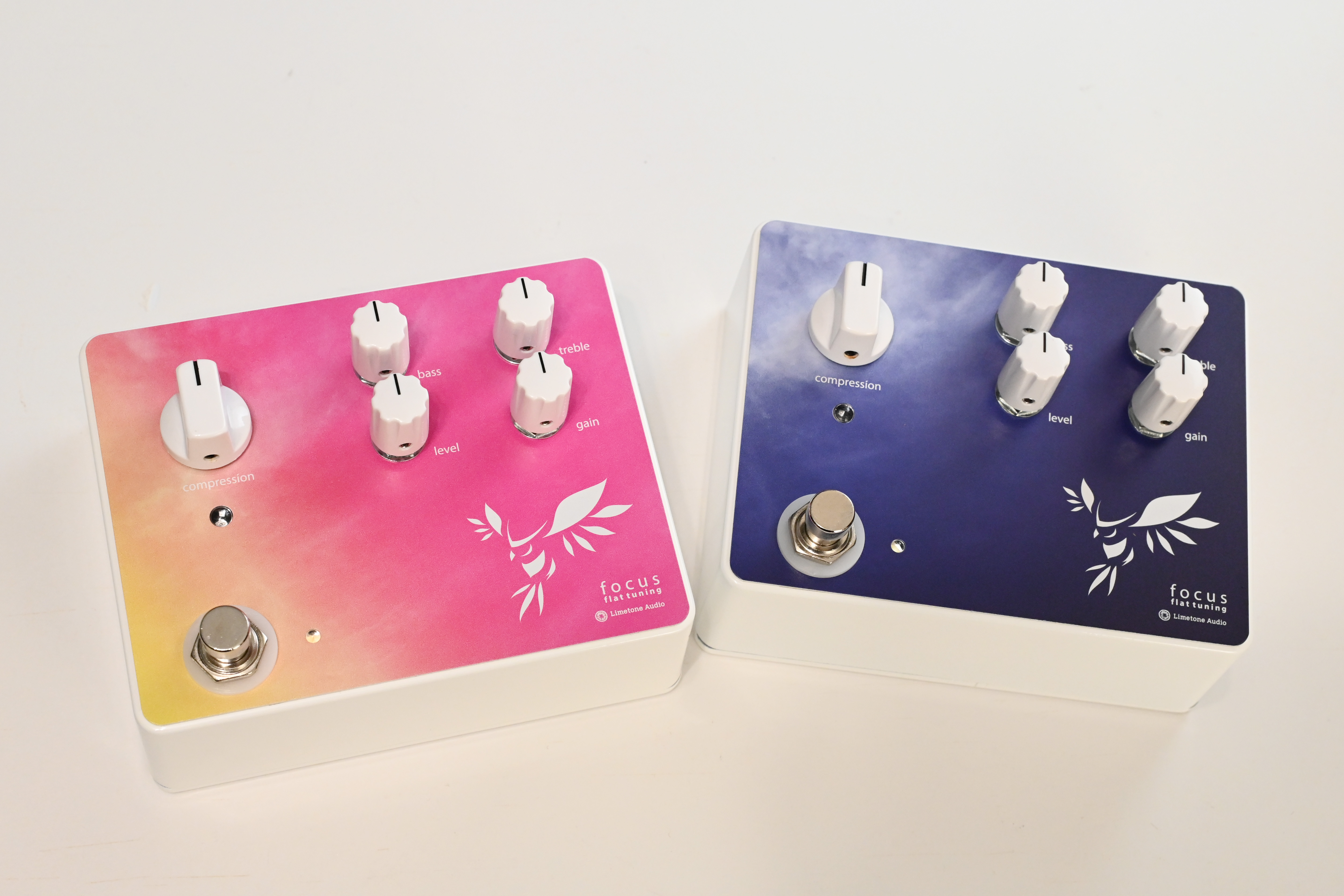 福岡ギターショー2023】Limetone Audio focus flat tuning限定カラーが