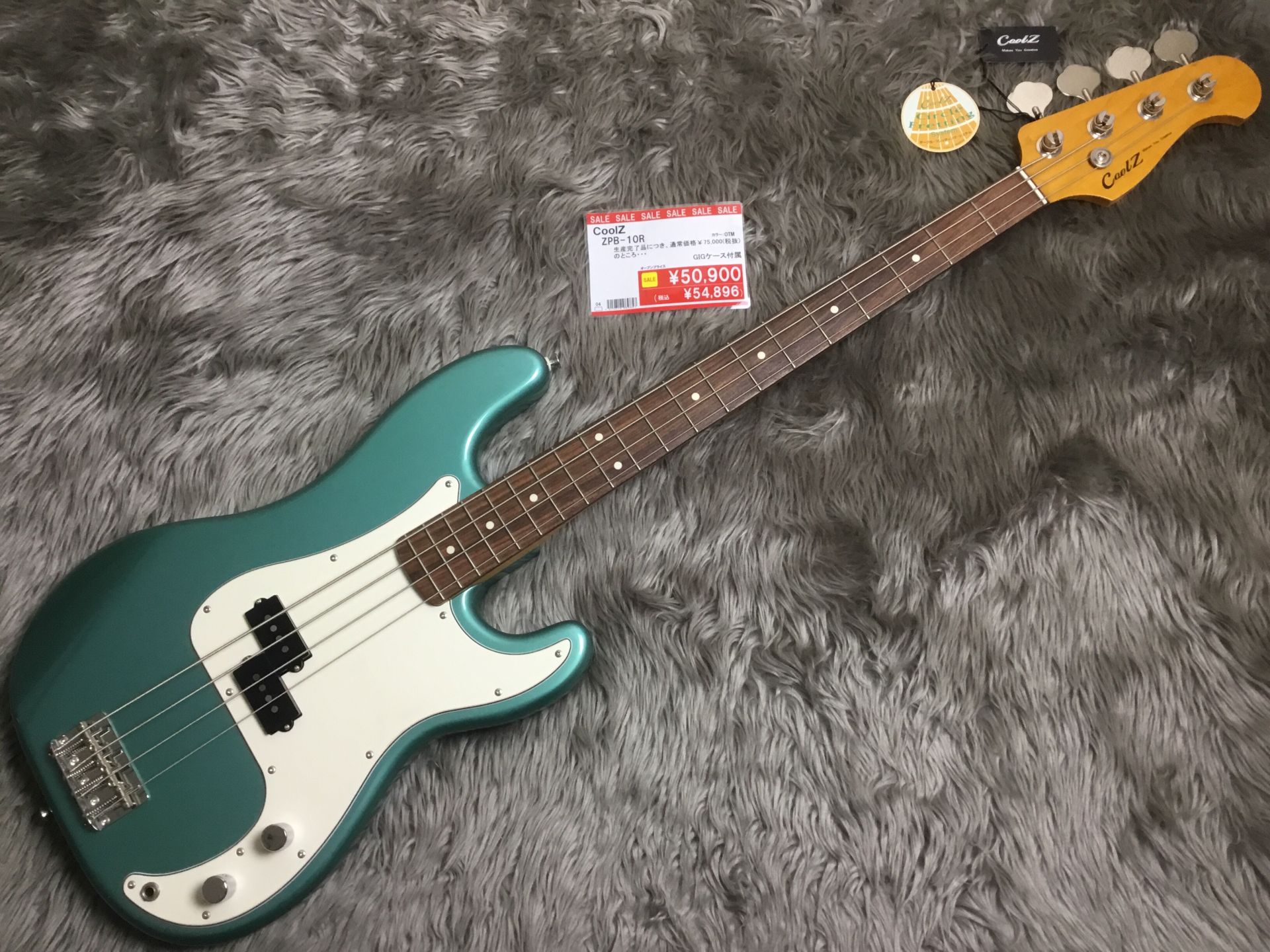 旧品番のHISTORY、Coolzのエレキギター・ベースが最大30%OFF！良い