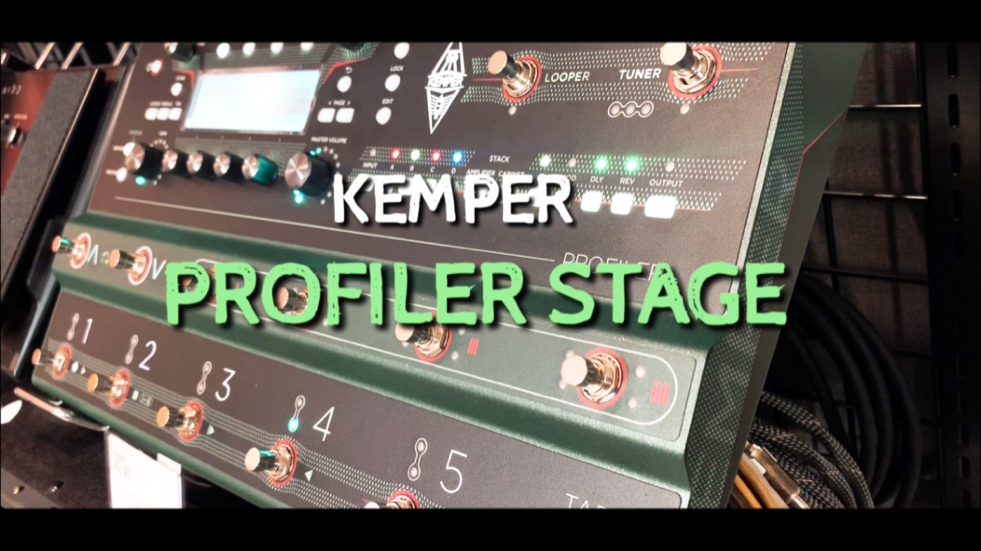 動画レビュー】噂のKEMPER“PROFILER STAGE”をレビュー！｜島村楽器