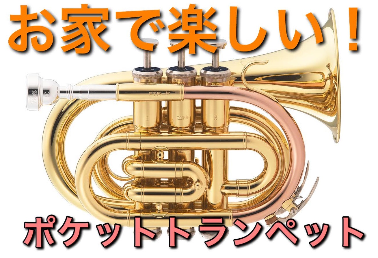 自宅でも簡単！ポケットトランペット「FTR-P」｜島村楽器 イオンモール