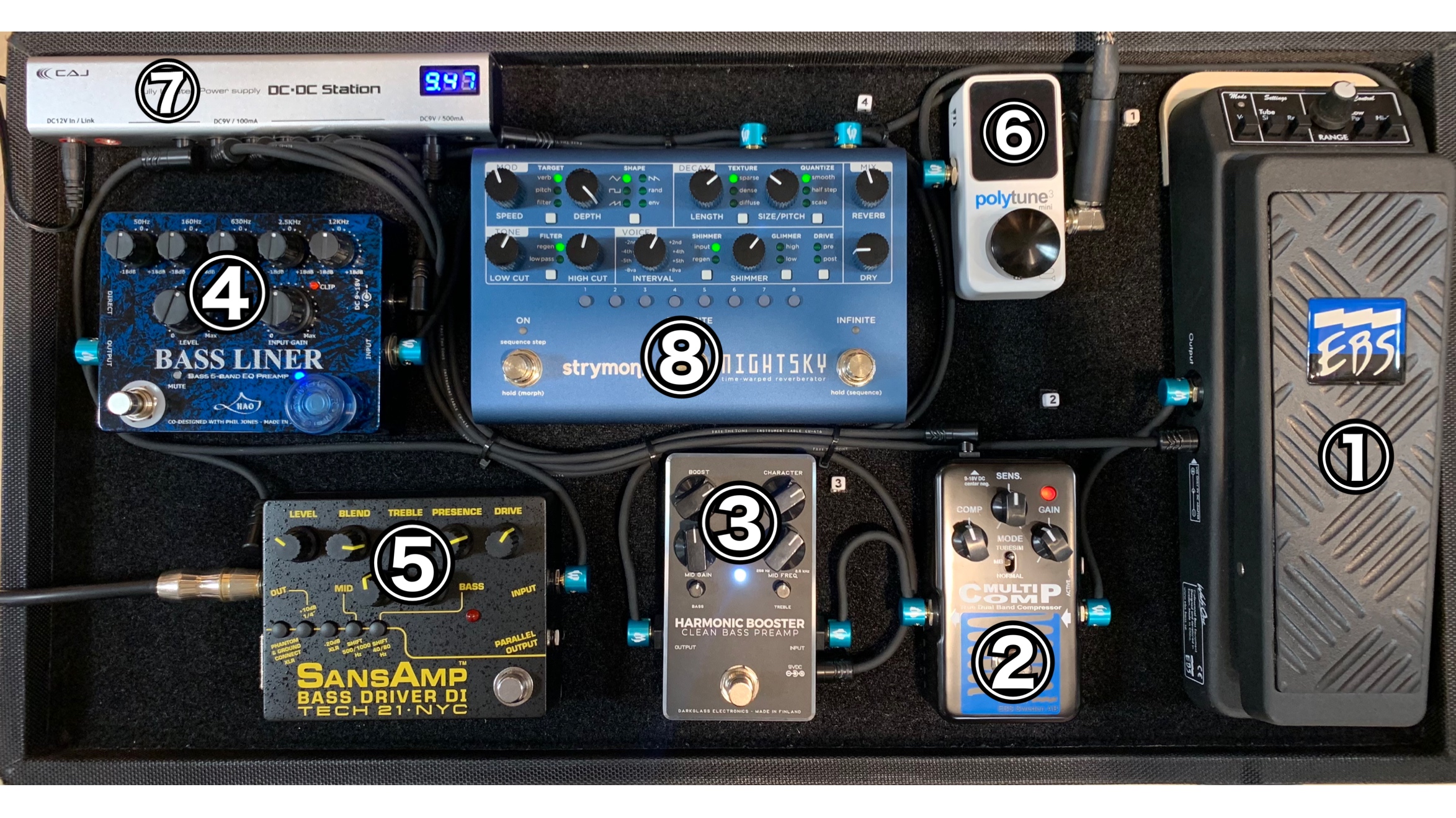 作成依頼受付中】エフェクターボード製作記録！ベース編Part.4｜島村