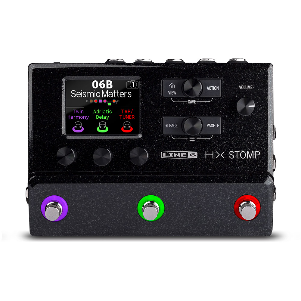 マルチエフェクター】LINE 6 HX Stomp｜島村楽器 イオンモール日の出店