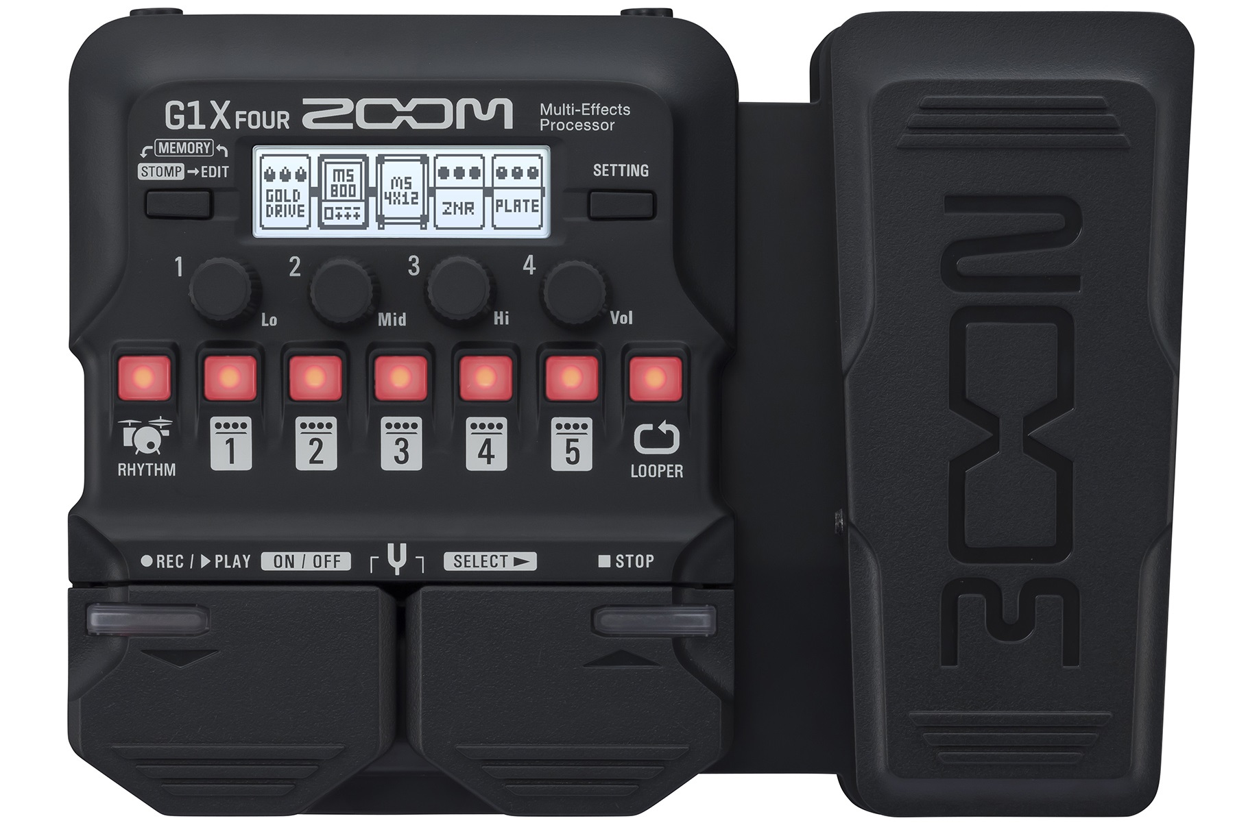マルチエフェクター】NAMM2019で発表された、ZOOM “G1 FOUR”＆“G1X