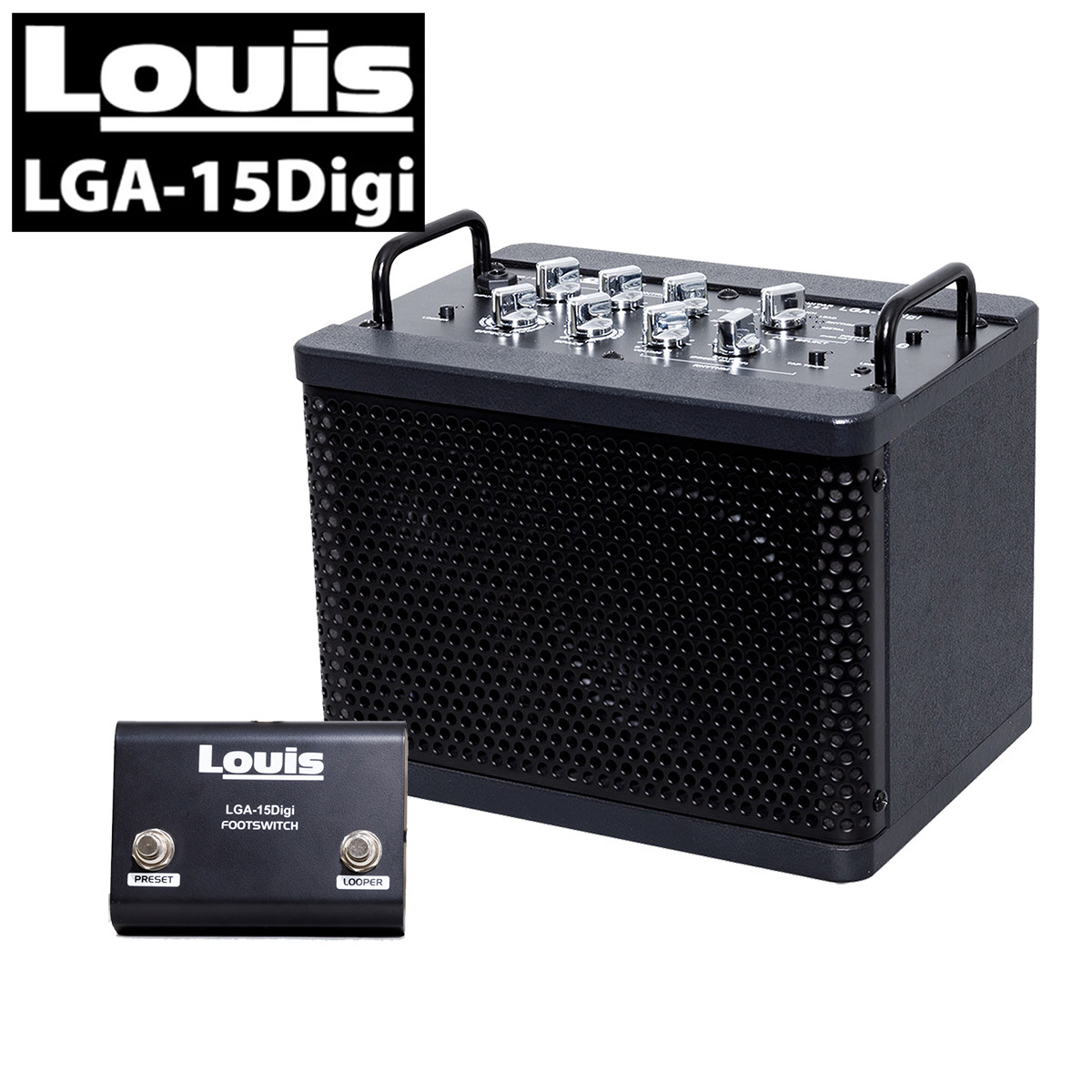 アンプ】 Louis LGA-15Digi ギターアンプ 15W 販売中！｜島村楽器