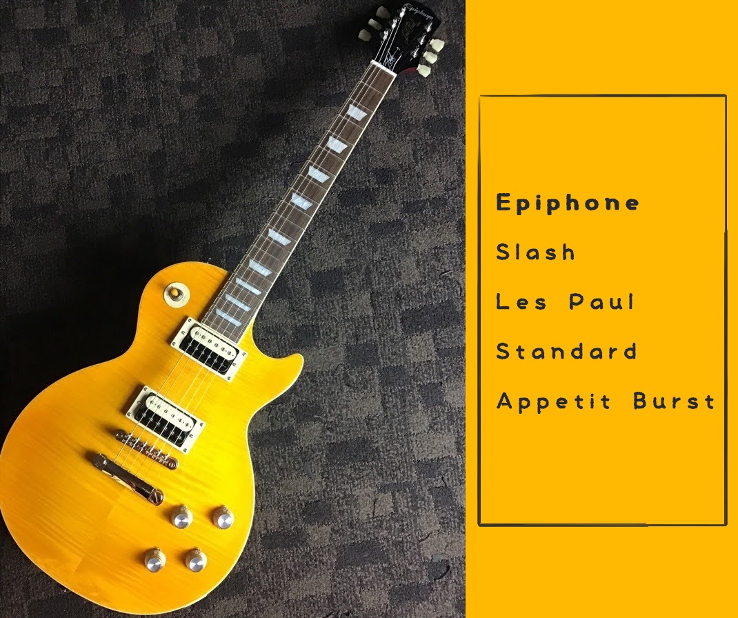 スラッシュ・コレクション！【Epiphone】Slash Les Paul Standard