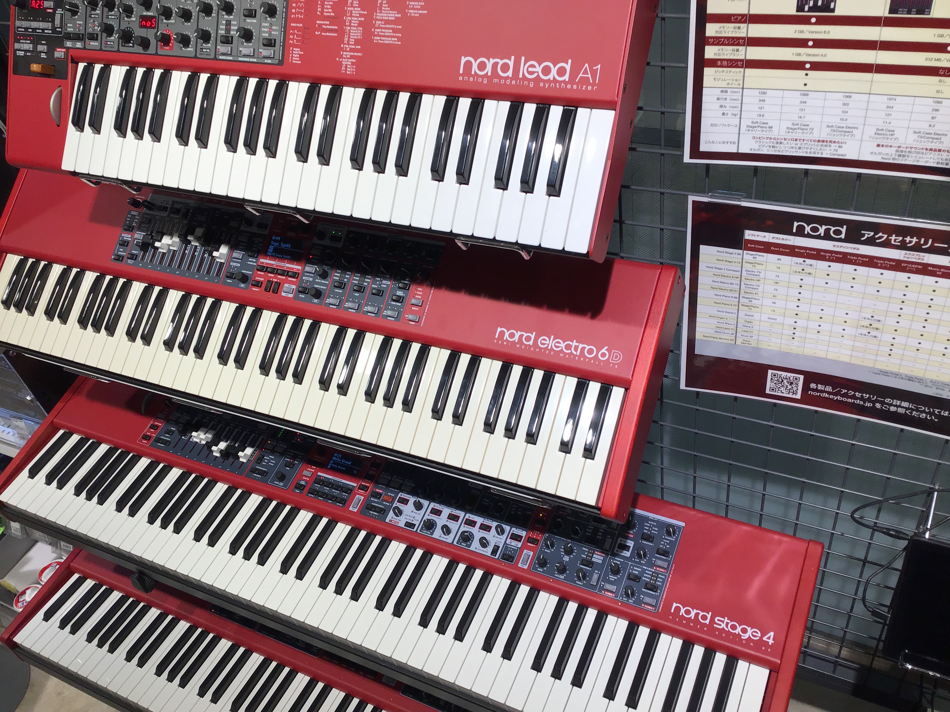 島村楽器ミーナ町田店で「Nord Keyboards」各種取り扱い中！｜島村楽器