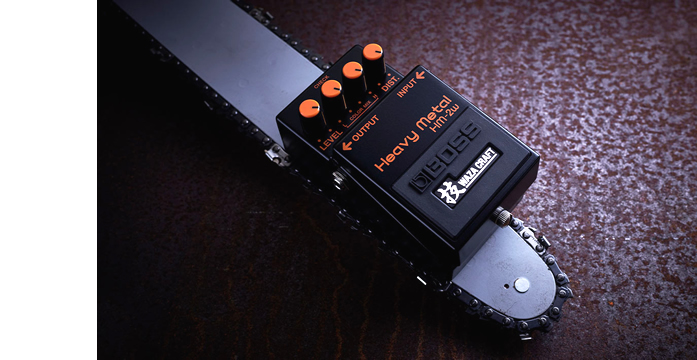 コンパクトエフェクター】BOSSの伝説的なディストーションペダルHM-2が