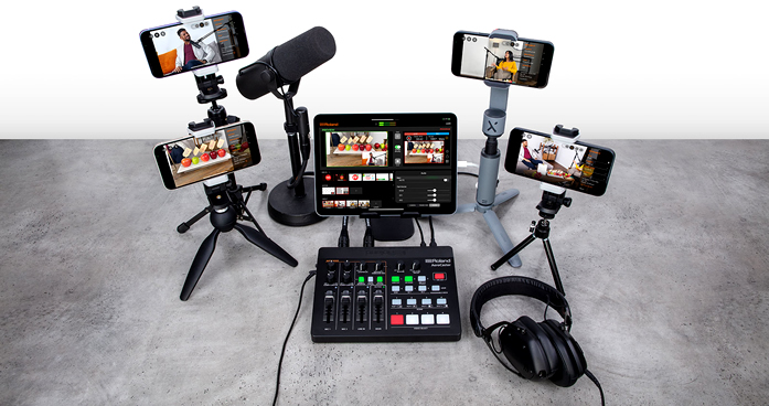 PA】ビデオ・カメラやパソコンがなくても本格的な映像と高音質のライブ