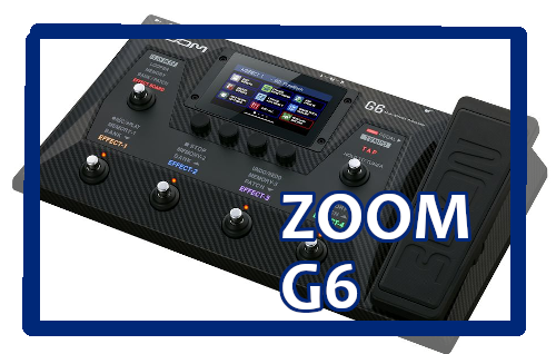 マルチエフェクター】ZOOM G6｜島村楽器 イオンモール直方店