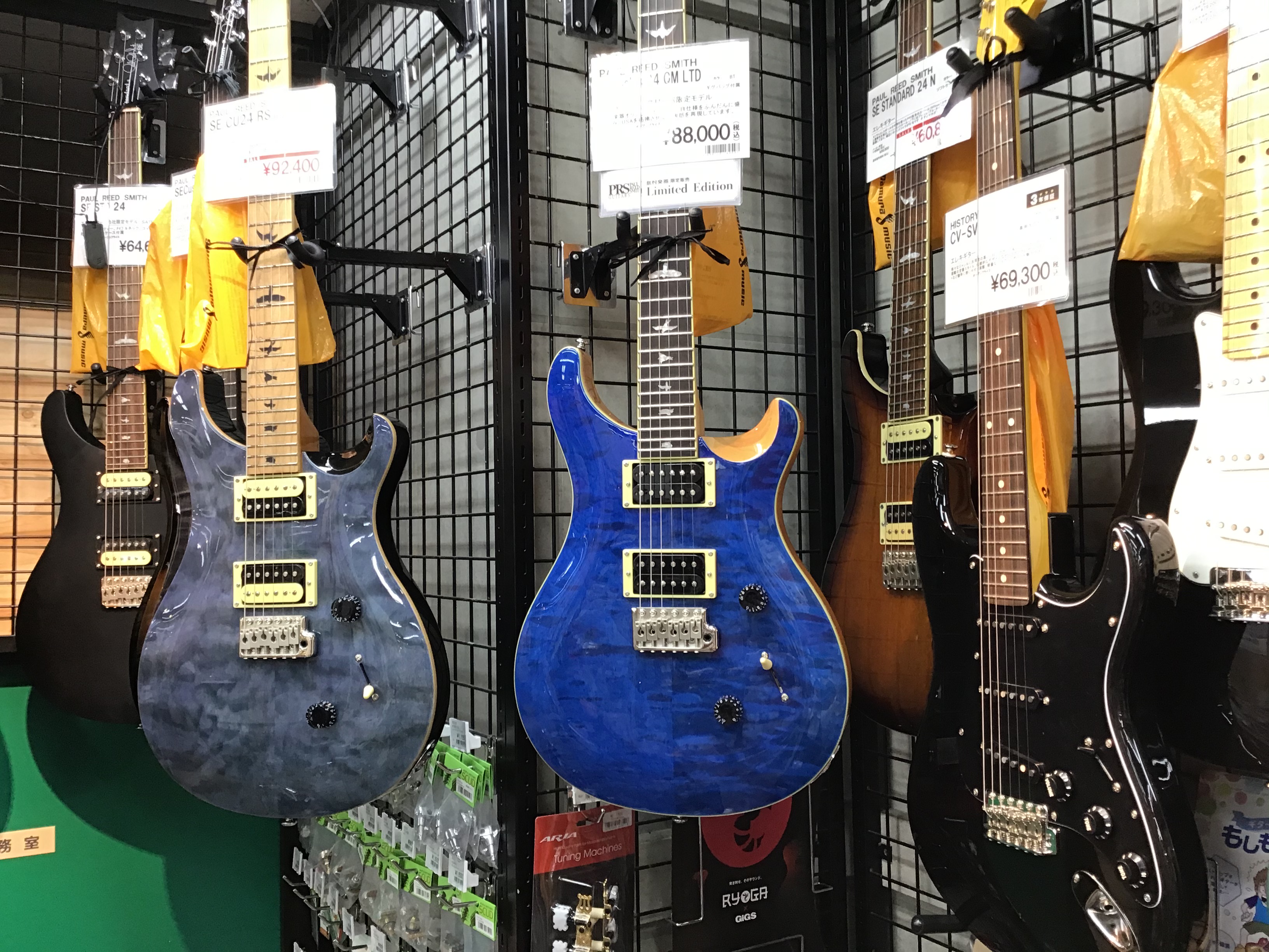 PAUL REED SMITH SE Custom 24 QM LTD(BT)入荷致しました！｜島村楽器